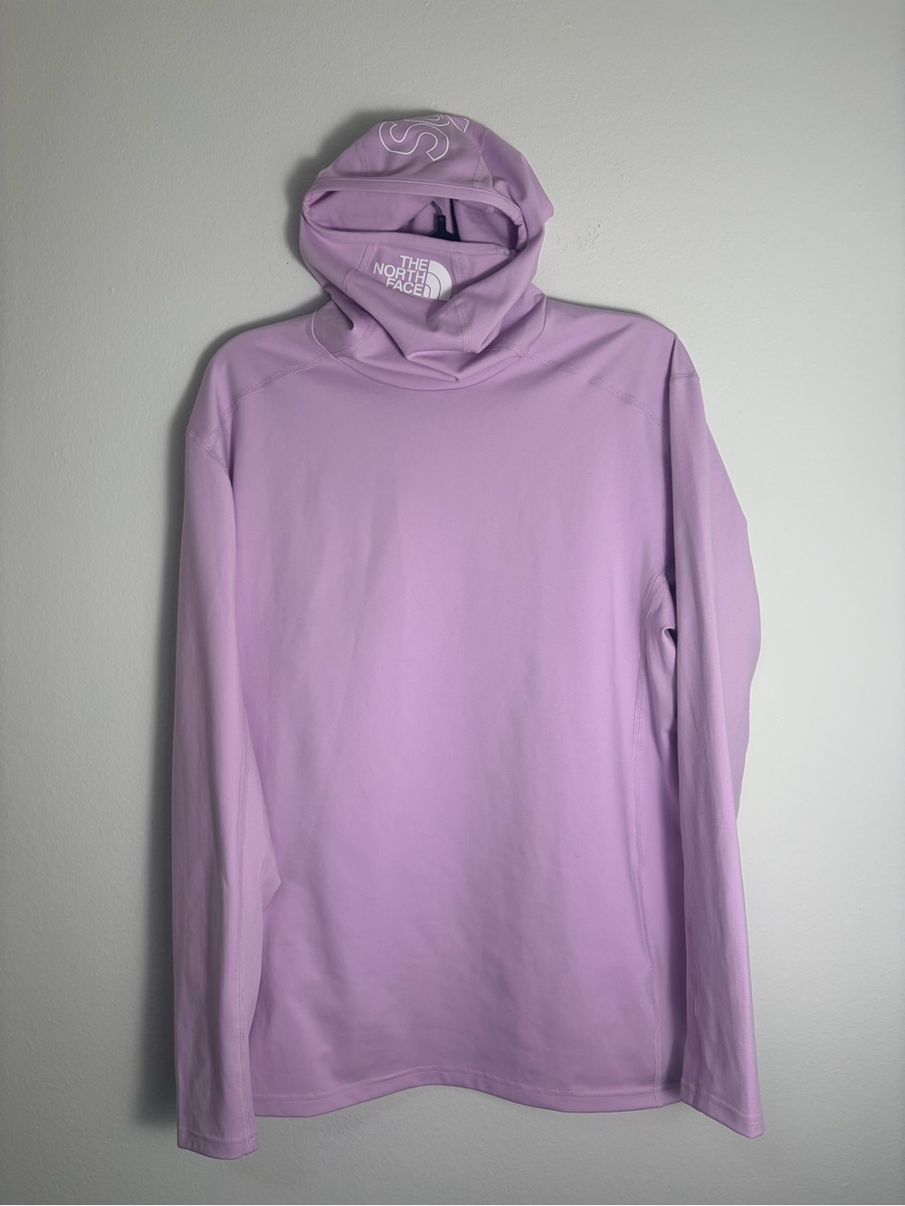 Supreme x The North Face Purple Hooded Face Mask Layer Long Sleeve Size Medium M